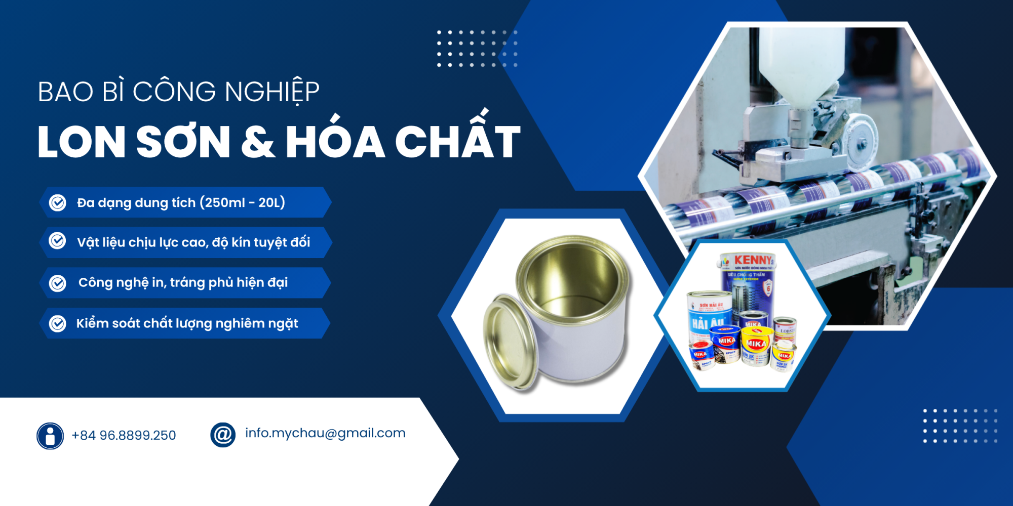 Banner Lon Son hoa chat