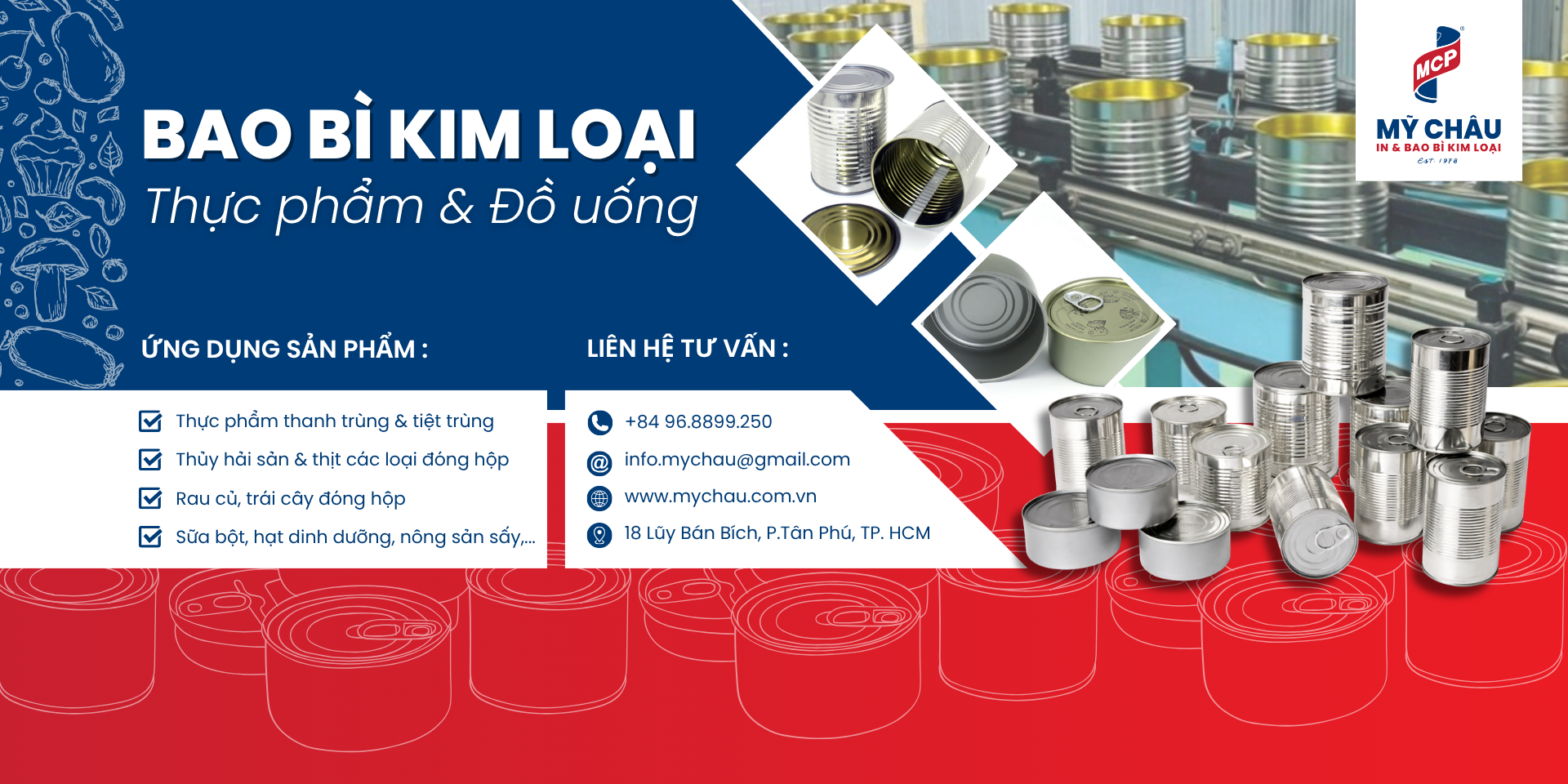 Banner Bao Bì Thực Phẩm